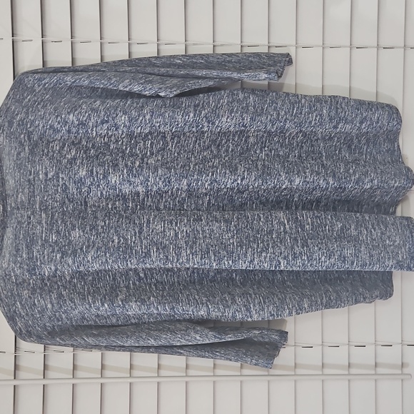 Aeropostale Heathered Blue Knit Top With Cream Embroidered Elephant Plus Sz XXL - Picture 7 of 8